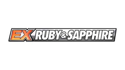 Pokémon Ruby & Sapphire set logo | Collegged