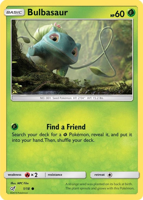 Bulbasaur (1) - Detective Pikachu