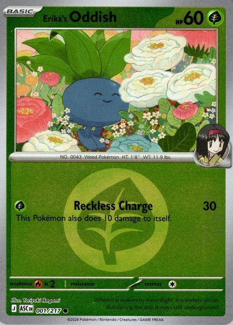 Erika's Oddish (1) - ME: Ascended Heroes