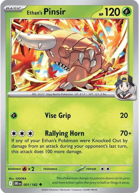 Ethan's Pinsir (1) - Destined Rivals