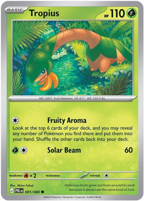 Tropius (1) - ME05: Pitch Black