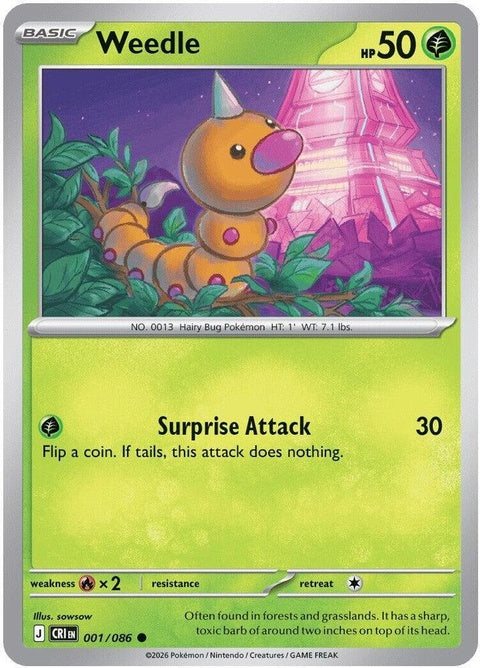 Weedle (1) - ME04: Chaos Rising