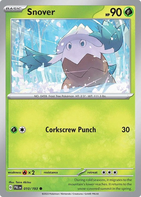 Snover (10) - Paldea Evolved