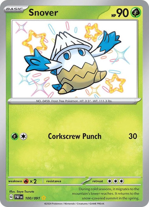 Snover (100) - Paldean Fates