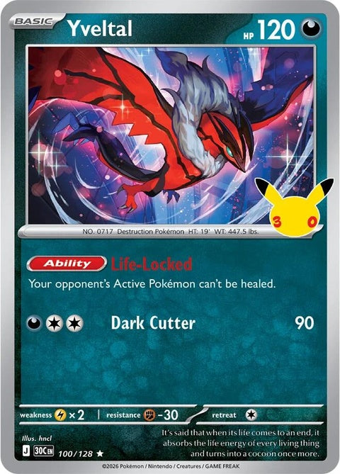 Yveltal (100) - ME: 30th Celebration