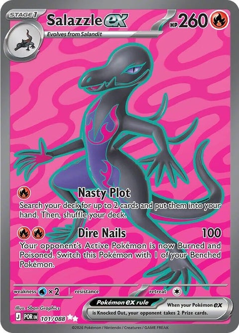 Salazzle Ex (101) - ME03: Perfect Order