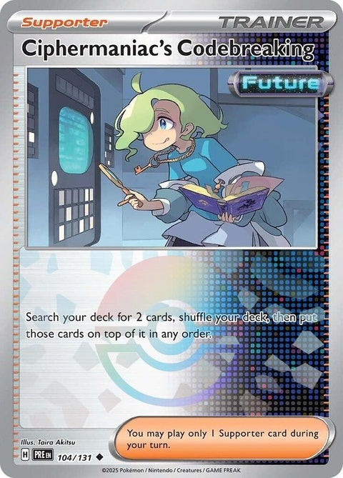 Ciphermaniac's Codebreaking (104) - Prismatic Evolutions