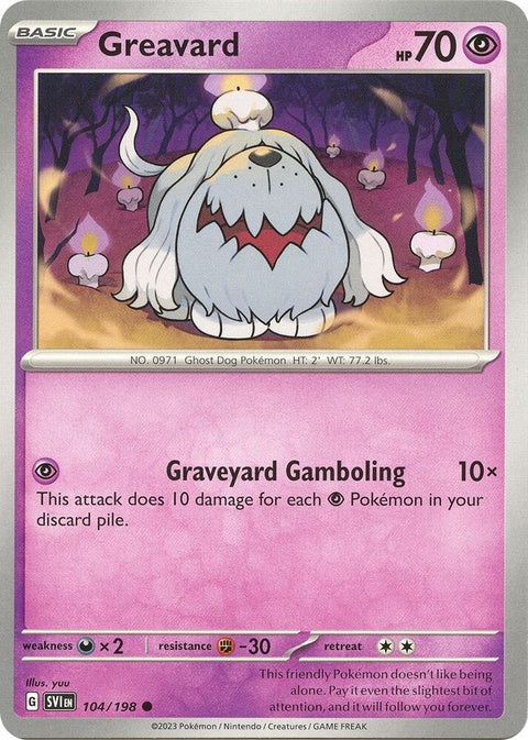 Greavard (104) - Scarlet & Violet