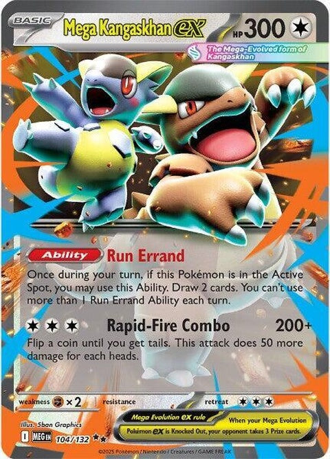 Mega Kangaskhan Ex (104) - Mega Evolution