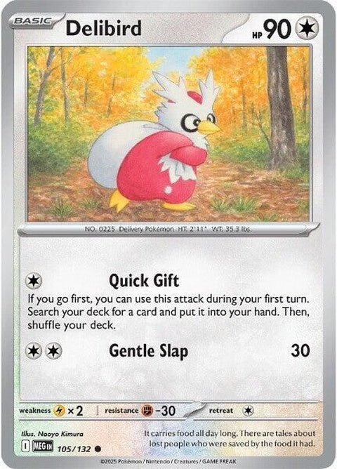 Delibird (105) - Mega Evolution