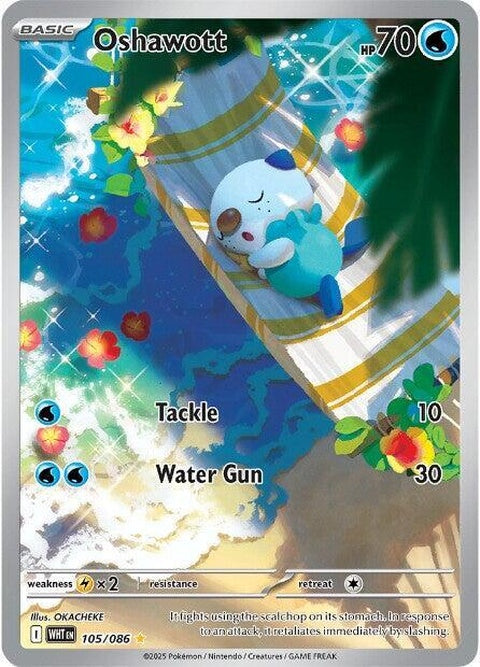 Oshawott (105) - White Flare