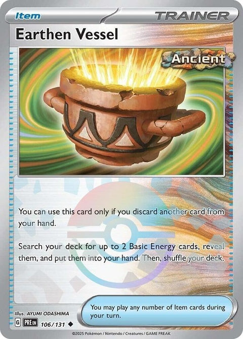 Earthen Vessel (106) - Prismatic Evolutions