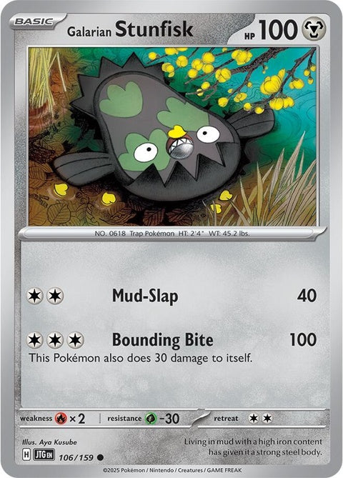 Galarian Stunfisk (106) - Journey Together