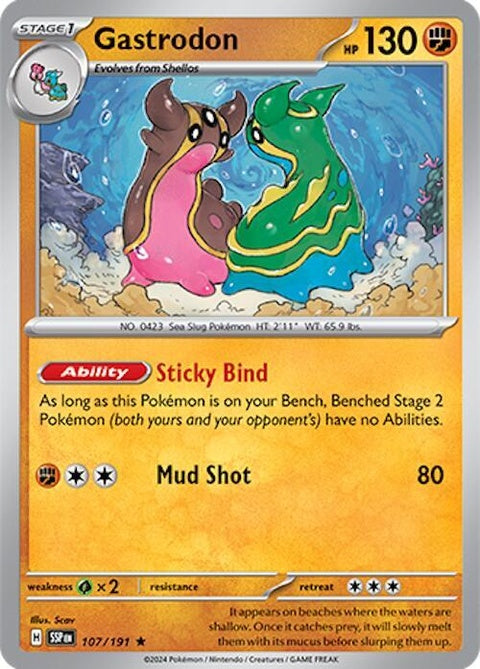 Gastrodon (107) - Surging Sparks