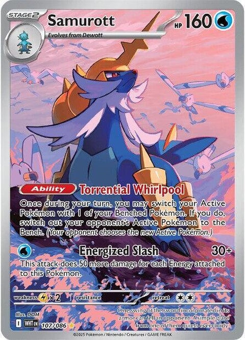 Samurott (107) - White Flare