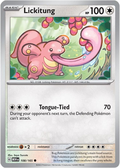 Lickitung (108) - 151