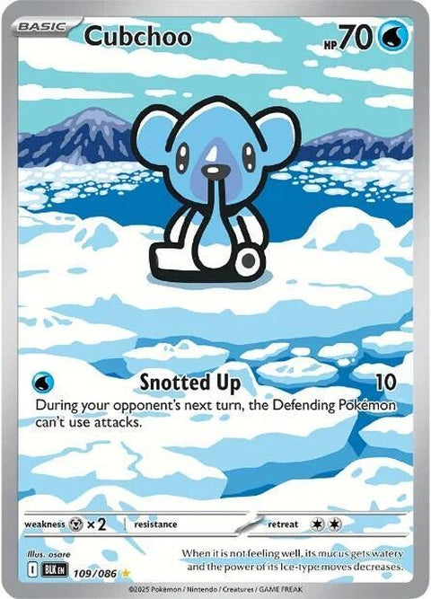 Cubchoo (109) - Black Bolt