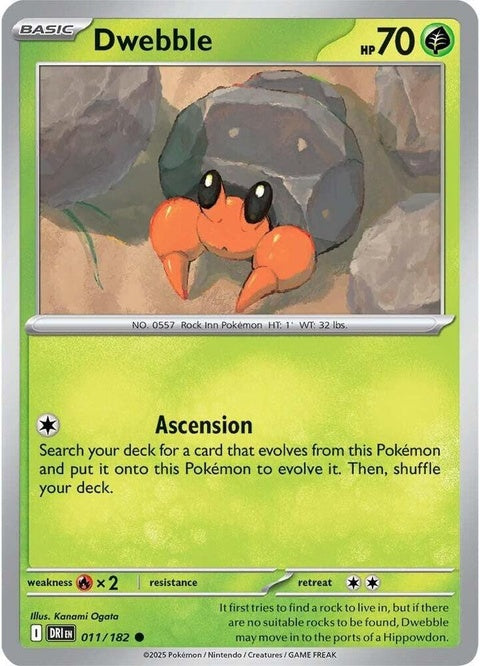Dwebble (11) - Destined Rivals