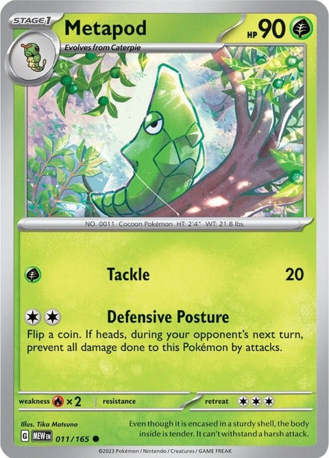 Metapod (11) - 151