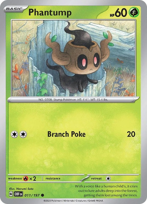 Phantump (11) - Obsidian Flames