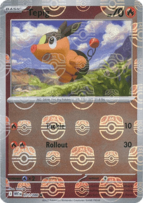 Tepig (11) - White Flare