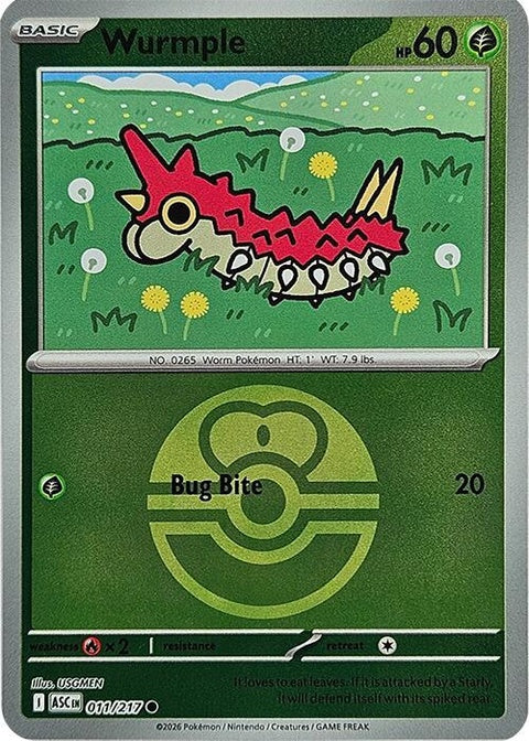 Wurmple (11) - ME: Ascended Heroes