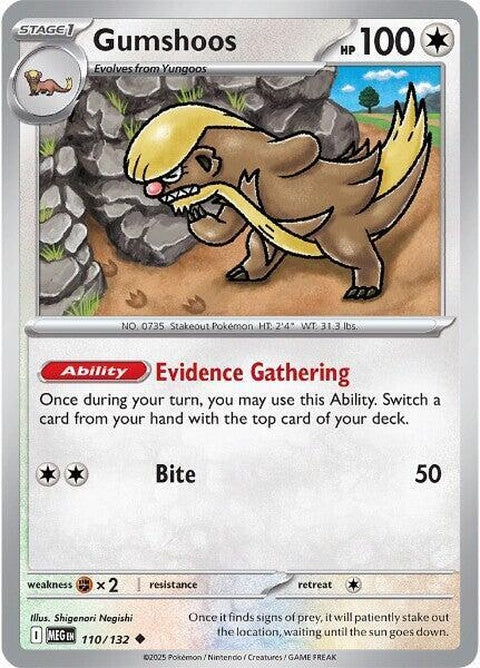 Gumshoos (110) - Mega Evolution
