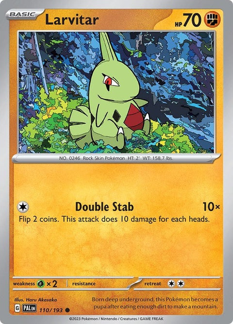 Larvitar (110) - Paldea Evolved