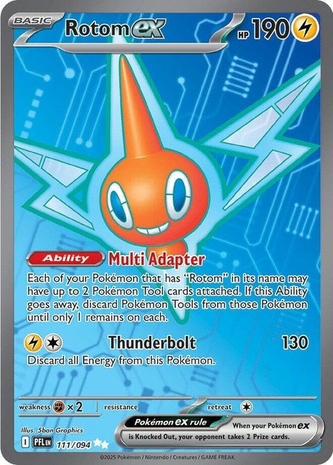 Rotom Ex (111) - ME02: Phantasmal Flames