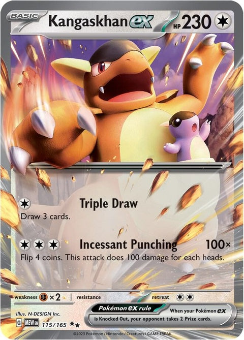 Kangaskhan Ex (115) - 151