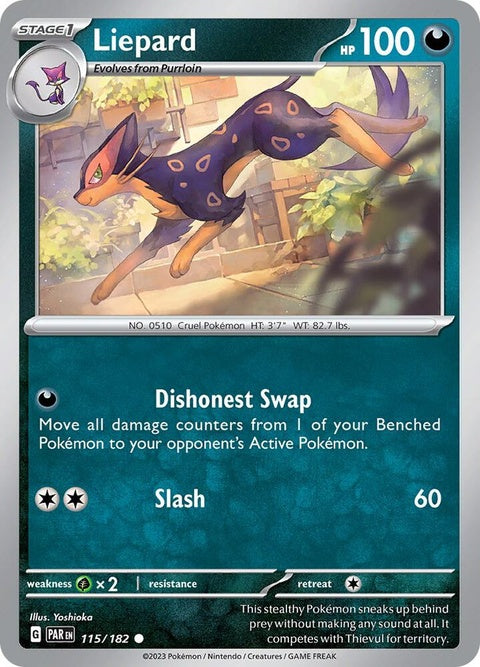 Liepard (115) - Paradox Rift