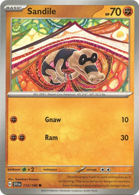 Sandile (115) - Scarlet & Violet