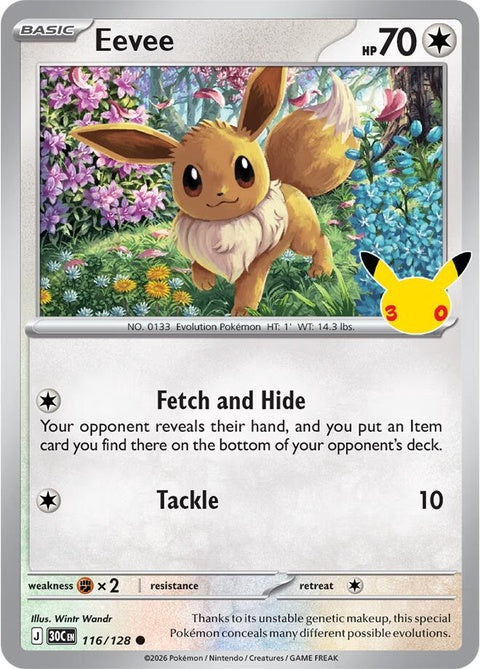 Eevee (116) - ME: 30th Celebration