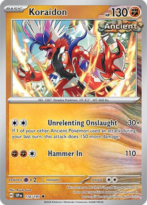 Koraidon (116) - Surging Sparks