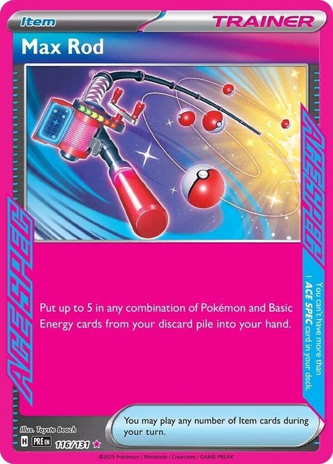 Max Rod (116) - Prismatic Evolutions