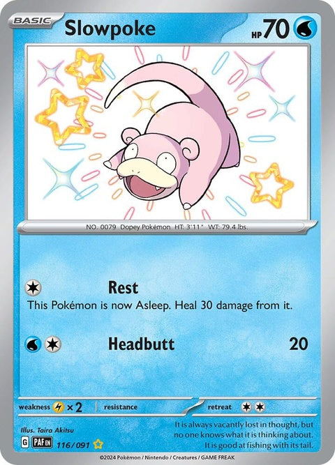 Slowpoke (116) - Paldean Fates