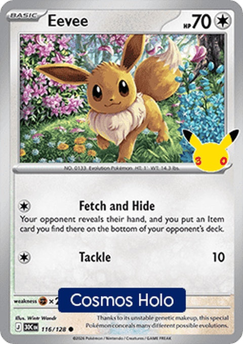 Eevee (116c) - ME: 30th Celebration
