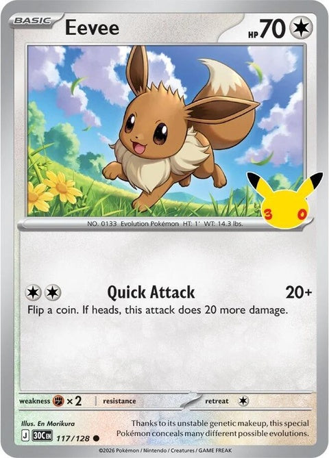 Eevee (117) - ME: 30th Celebration