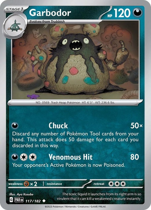 Garbodor (117) - Paradox Rift
