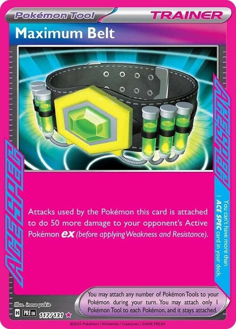 Maximum Belt (117) - Prismatic Evolutions
