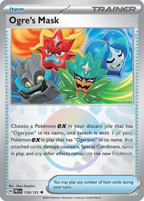 Ogre's Mask (118) - Prismatic Evolutions