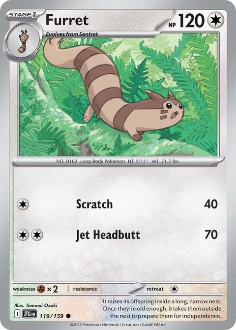Furret (119) - Journey Together