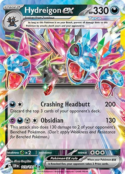 Hydreigon Ex (119) - Surging Sparks