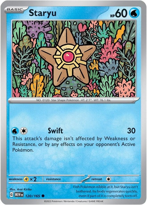 Staryu (120) - 151