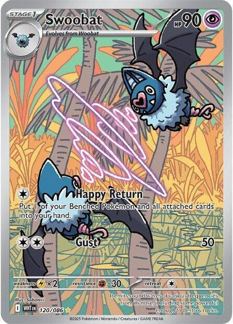 Swoobat (120) - White Flare