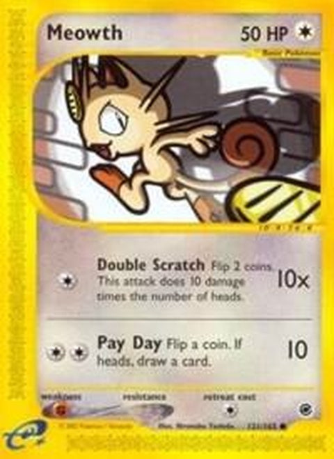 Meowth (121) - Expedition Base Set