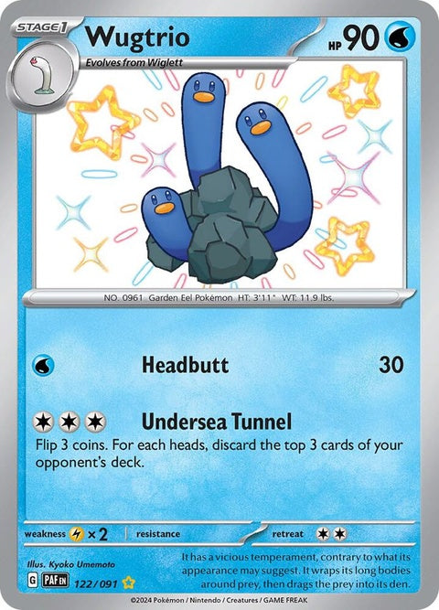 Wugtrio (122) - Paldean Fates