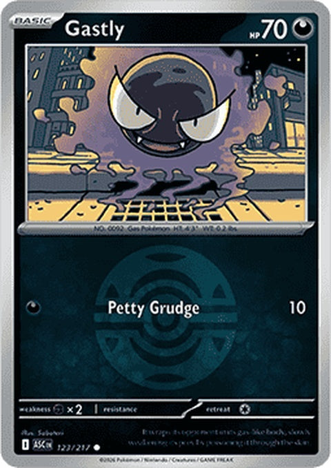 Gastly (123) - ME: Ascended Heroes