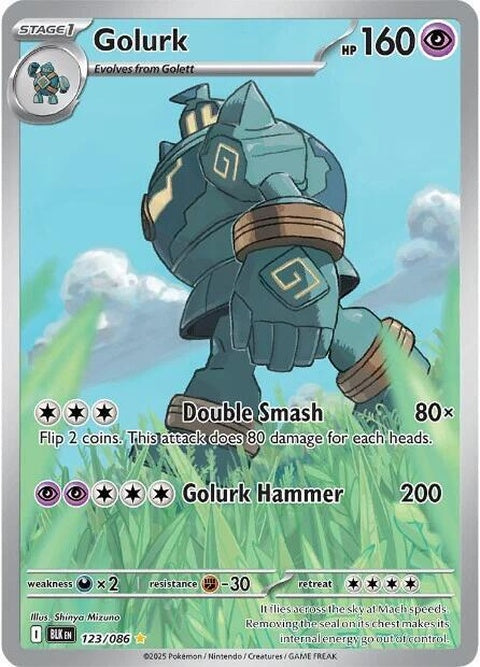 Golurk (123) - Black Bolt