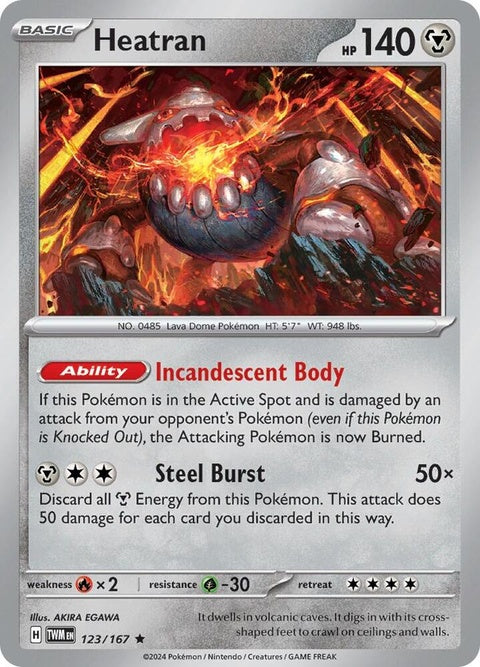 Heatran (123) - Twilight Masquerade